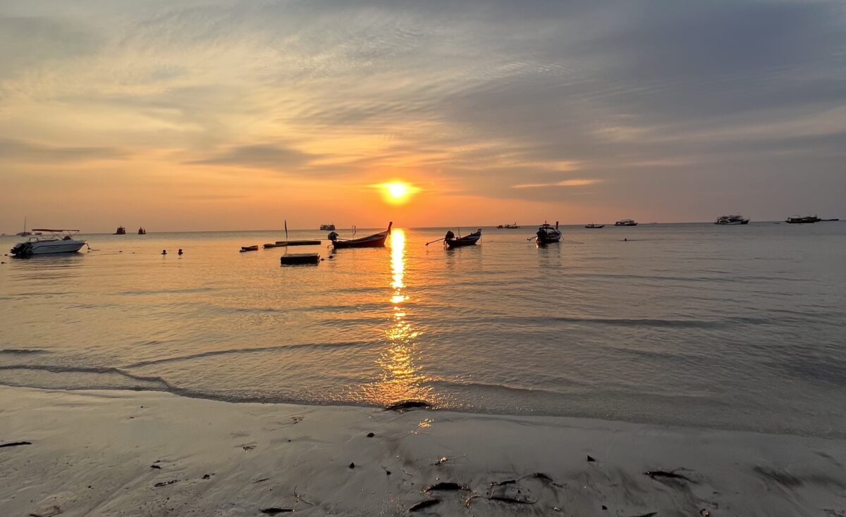 Koh Tao Thailand sunset