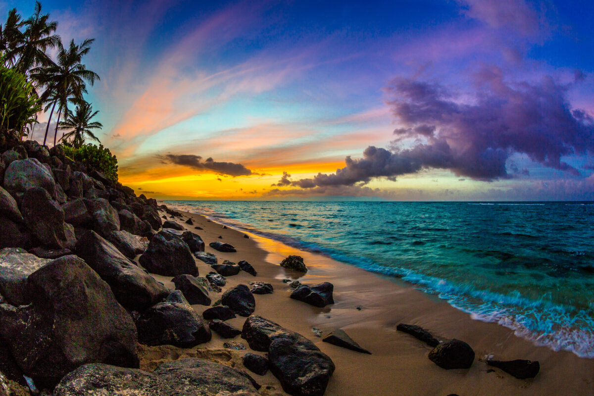 North Shore Hawaii Sunset