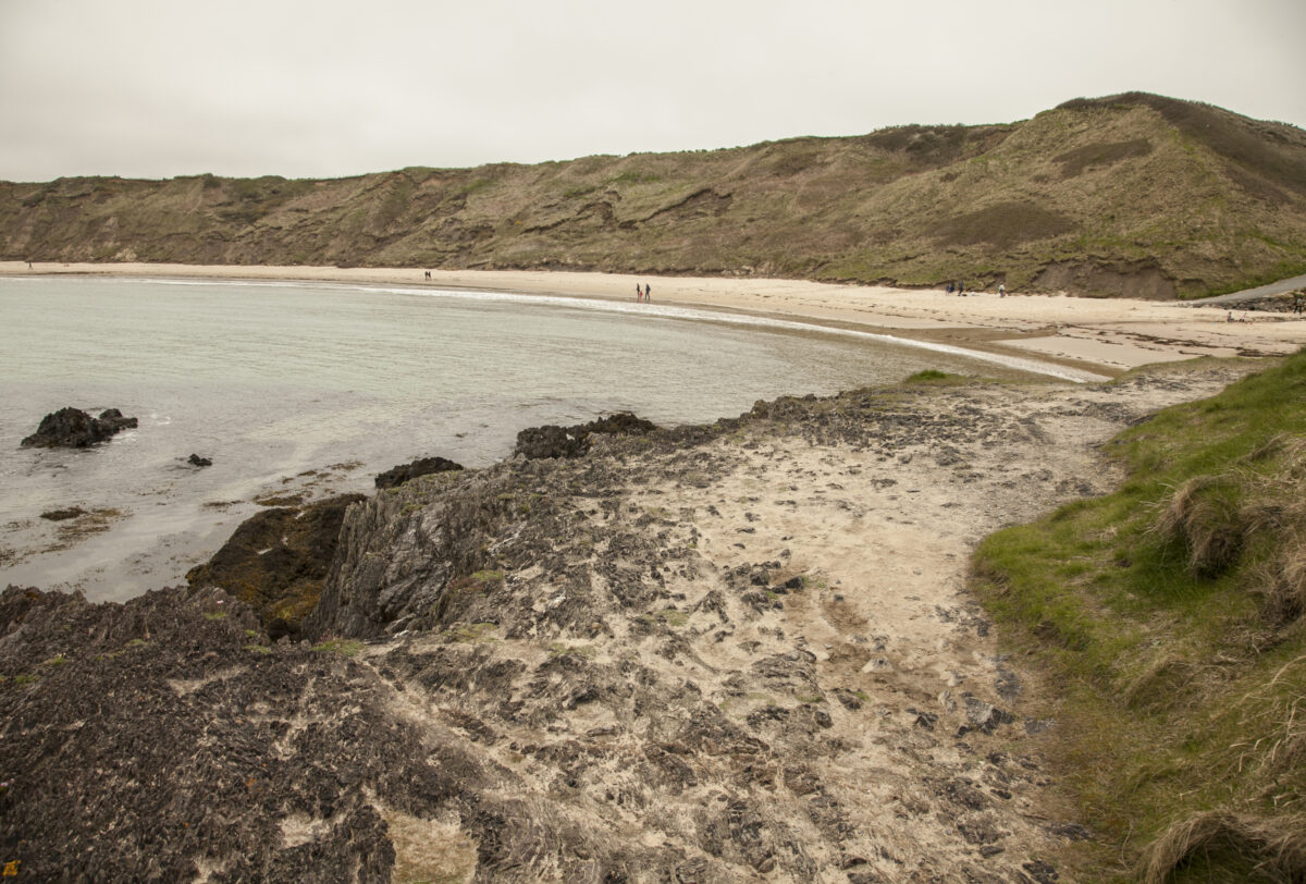 Whistling Sands Beach, Porthor