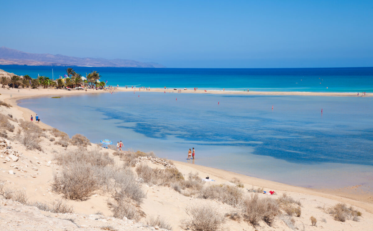 Playa de Sotavento, Fuerteventura (Canary Islands