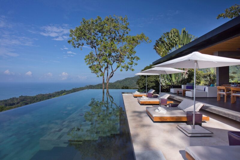 outdoor pool at Kura Boutique Hotel