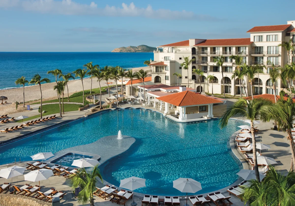 outdoor pool at Dreams Los Cabos Suites Golf Resort & Spa