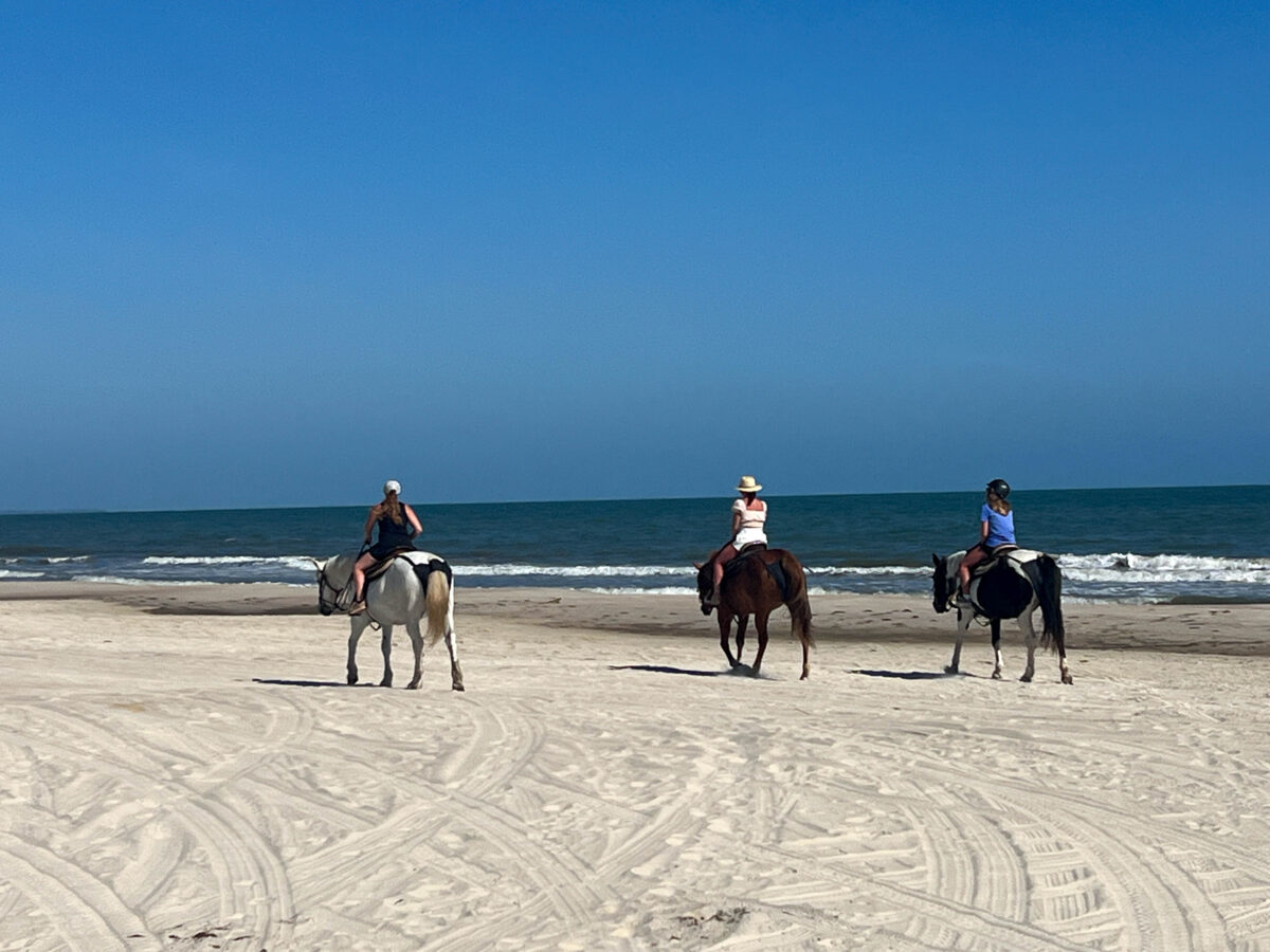 Horseback riding on the beach_Cape San Blas_Brandy Jo Hastings_