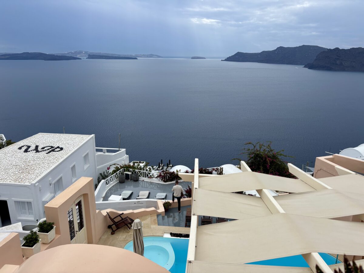 Thira viewpoints Santorini