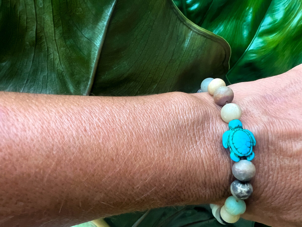 Turtle Fahlo bead bracelet on arm_Brandy Jo Hastings_