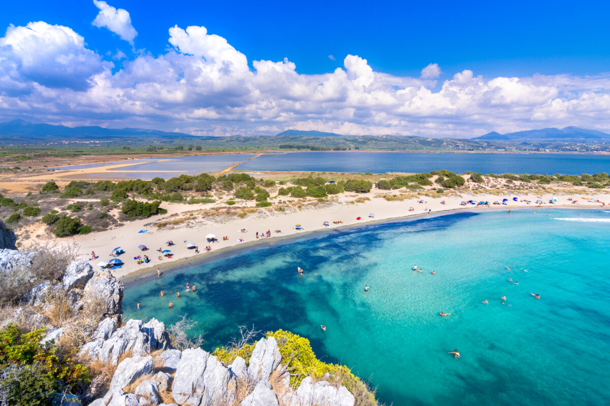 Voidokilia Beach, Messinia, Greece