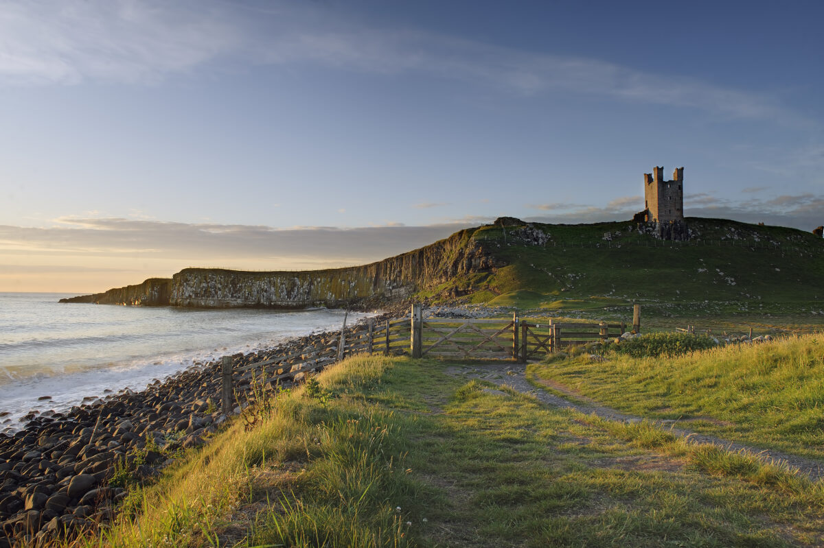 Embleton Bay in Northumberland, England