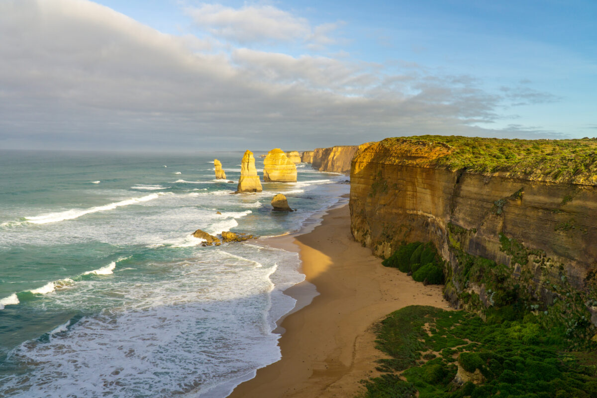 Twelve Apostles and Princetown Beach, Port Campbell National Park