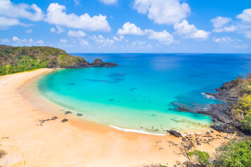 Sancho Beach in Fernando de Noronha Island Brazil