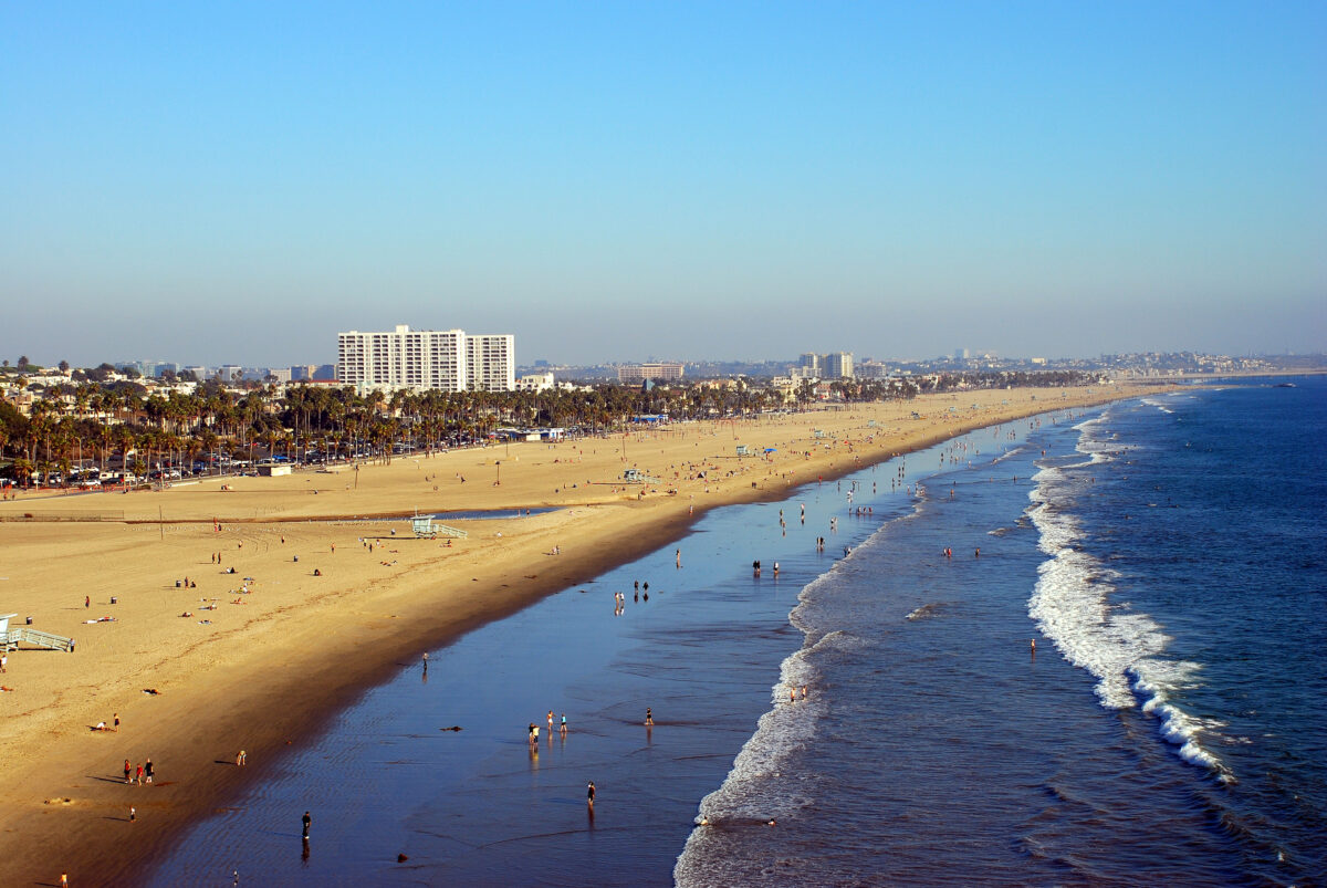 Santa Monica's man-made shoreline has been named one of the world's best artificial beaches. Here's why this iconic coast made the list