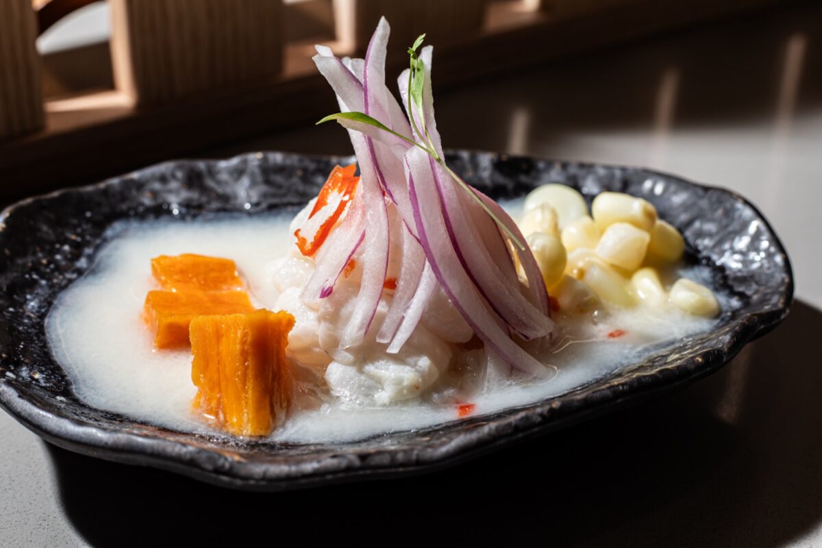 ceviche dish at Barra Callao