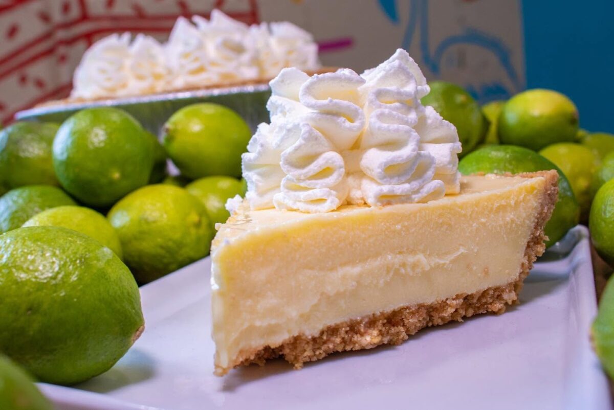 key lime pie at Fireman Derek’s