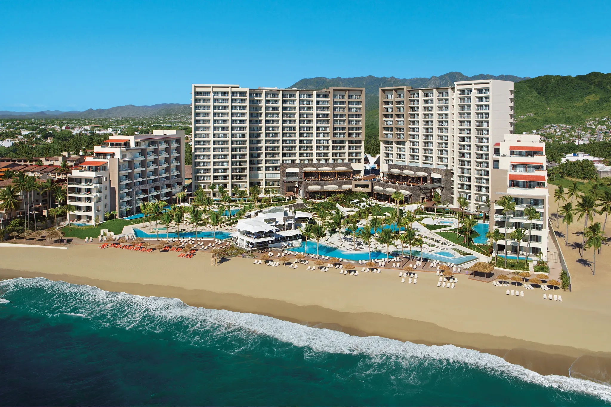 aerial of Secrets Vallarta Bay Puerto Vallarta