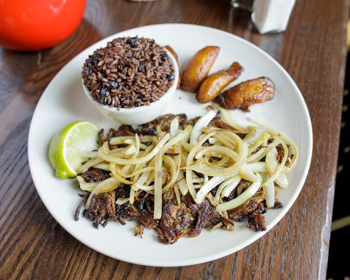 ropa vieja dish from Sergio’s