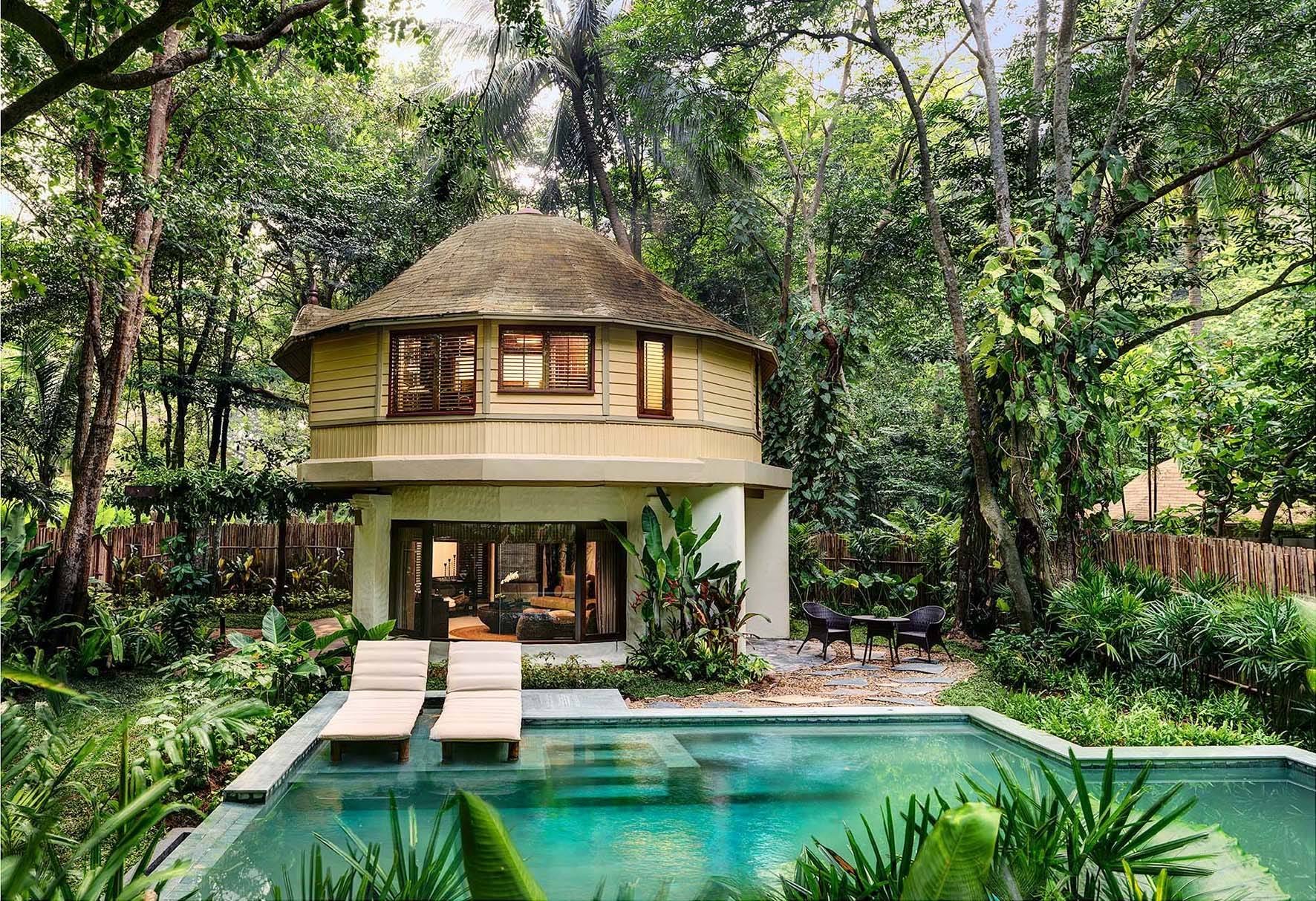 pool pavillion at Rayavadee