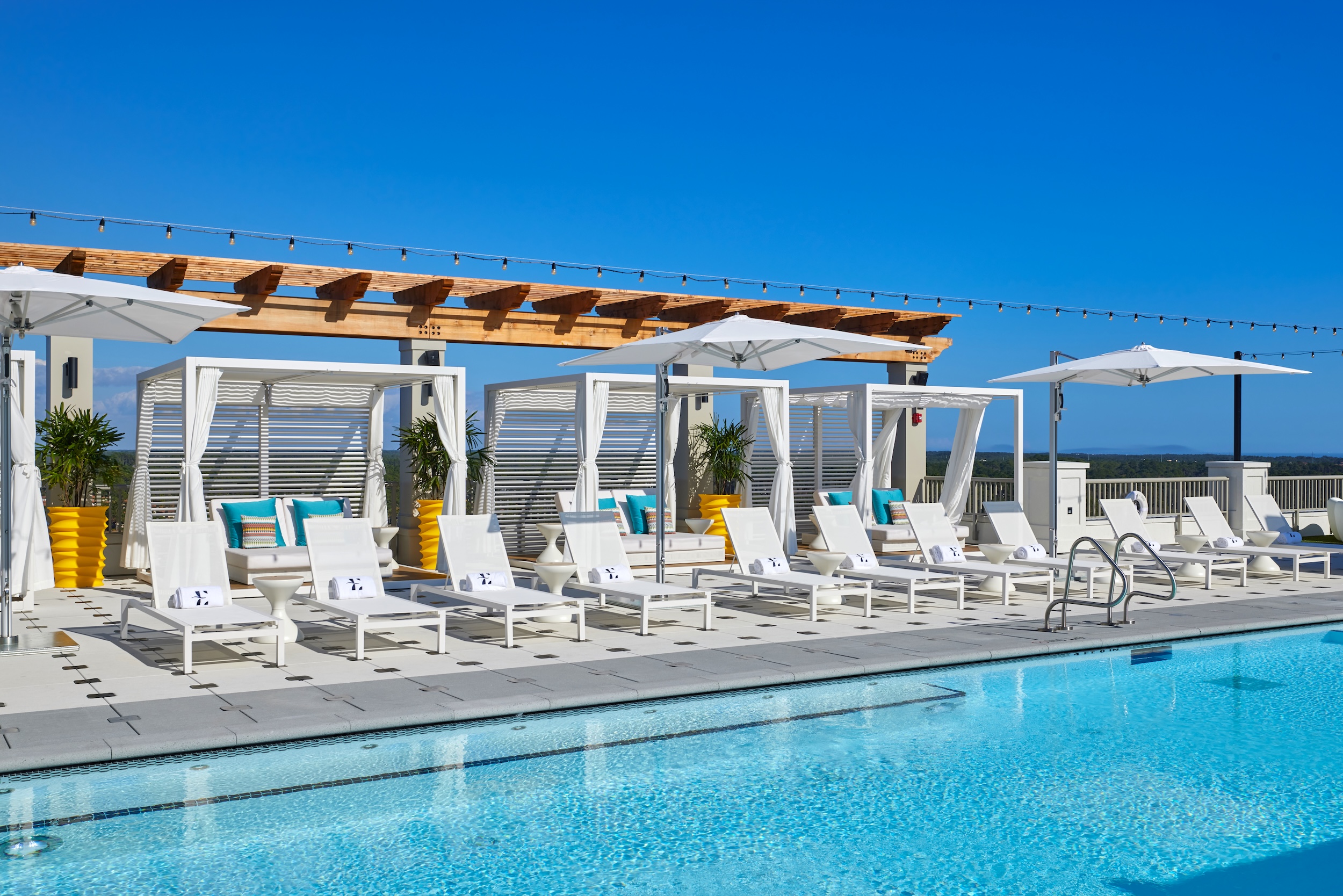 rooftop pool at Hotel Effie