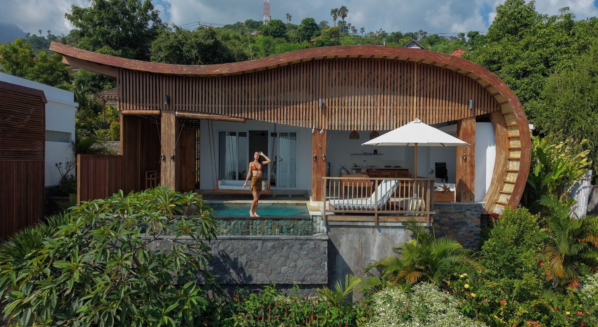 The Angsa Villas: A Cliffside Hideaway on Bali’s Quiet East Coast