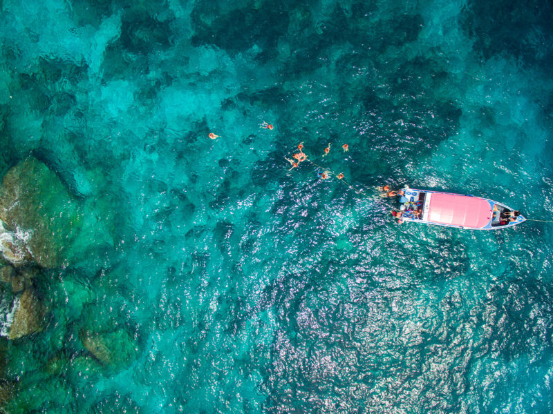 snorkeling in the caribbean